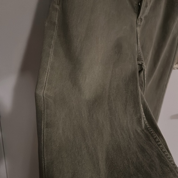 ZARA | Denim Khaki Pants - Picture 7 of 13